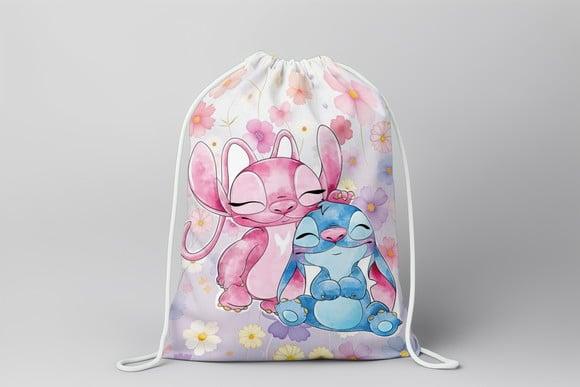 Mochilinha Lilo & Stitch Personalizada