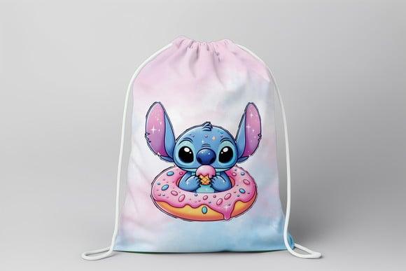 Mochilinha Lilo & Stitch Personalizada