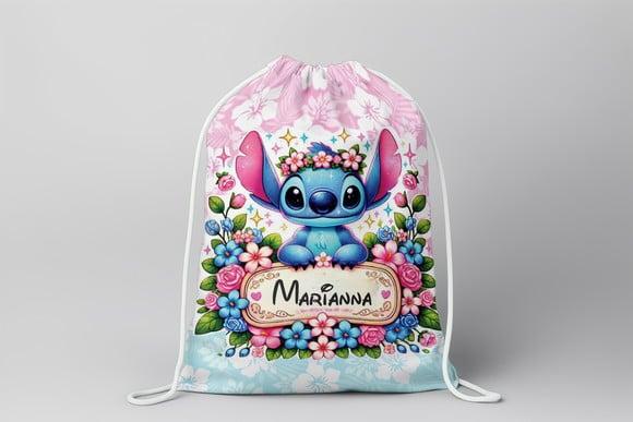 Mochilinha Lilo & Stitch Personalizada