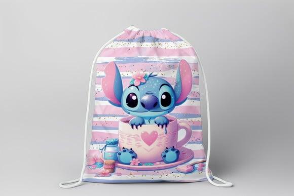 Mochilinha Lilo & Stitch Personalizada