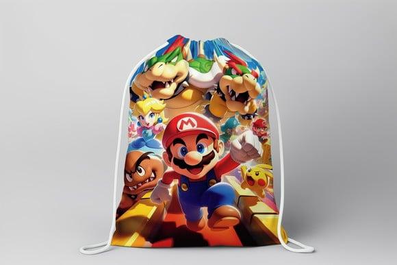 Mochilinha Mario Bros