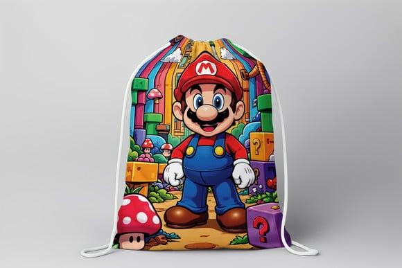 Mochilinha Mario Bros