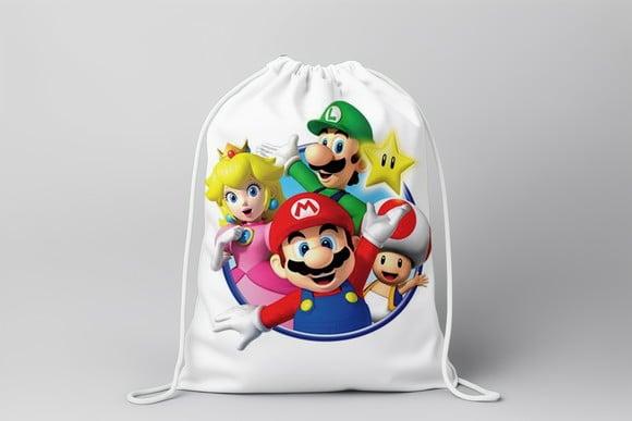 Mochilinha Mario Bros