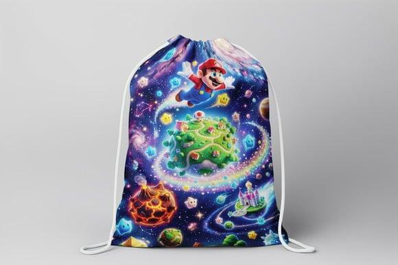 Mochilinha Mario Galaxy