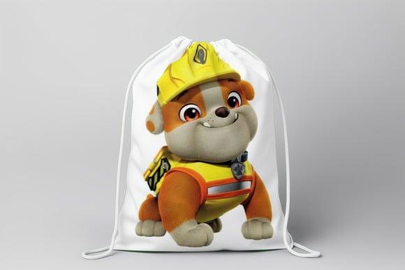 Mochilinha Patrulha Canina - Rubble