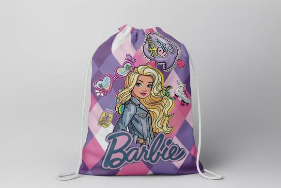 Mochilinha Personalizada Barbie
