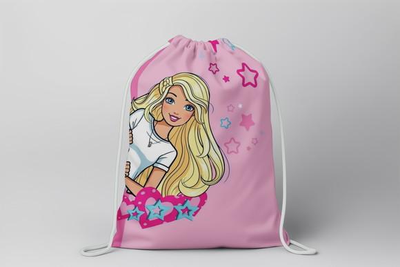 Mochilinha Personalizada Barbie