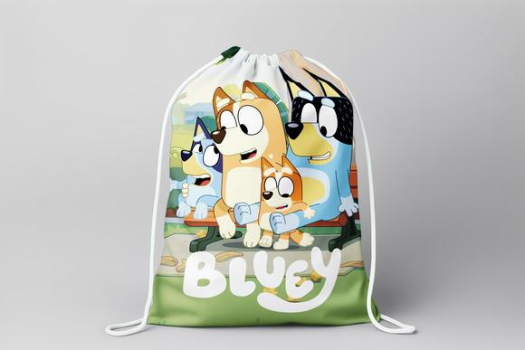 Mochilinha Personalizada Bluey