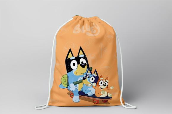 Mochilinha Personalizada Bluey