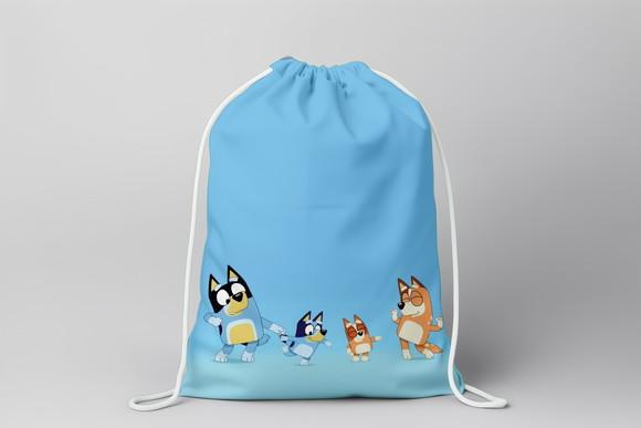 Mochilinha Personalizada Bluey