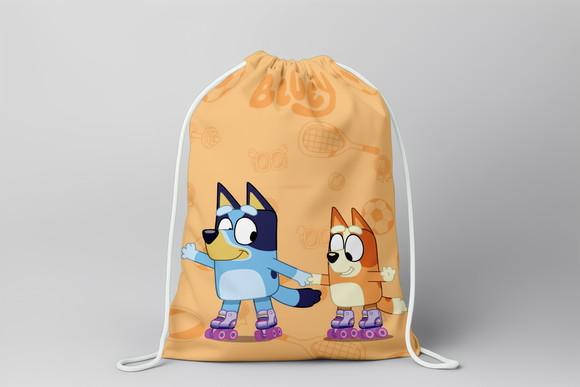 Mochilinha Personalizada Bluey