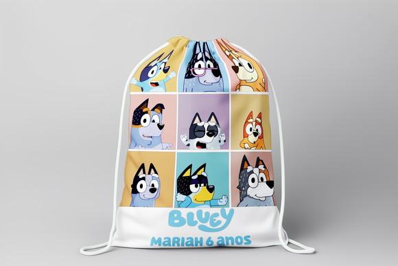 Mochilinha Personalizada Bluey