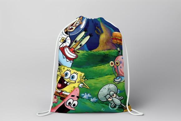 Mochilinha Personalizada Bob Esponja