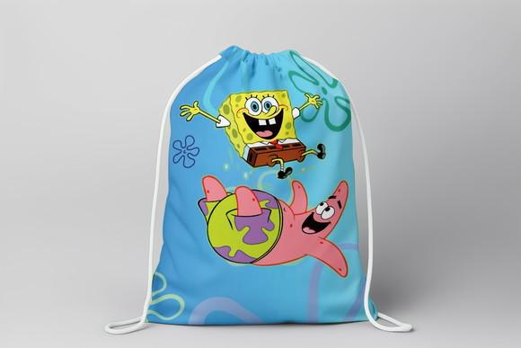 Mochilinha Personalizada Bob Esponja