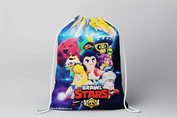Mochilinha Personalizada Brawl Stars