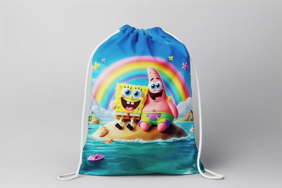 Mochilinha Personalizada Bob Esponja