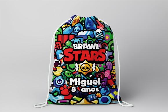 Mochilinha Personalizada Brawl Stars