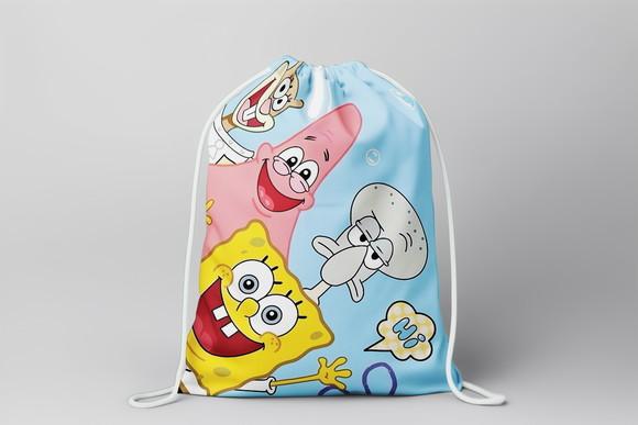 Mochilinha Personalizada Bob Esponja