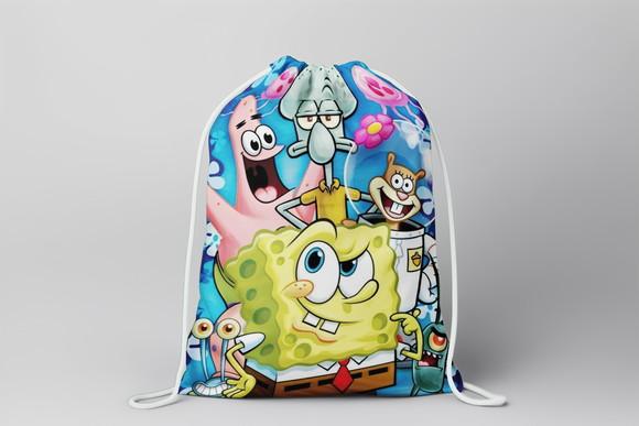 Mochilinha Personalizada Bob Esponja