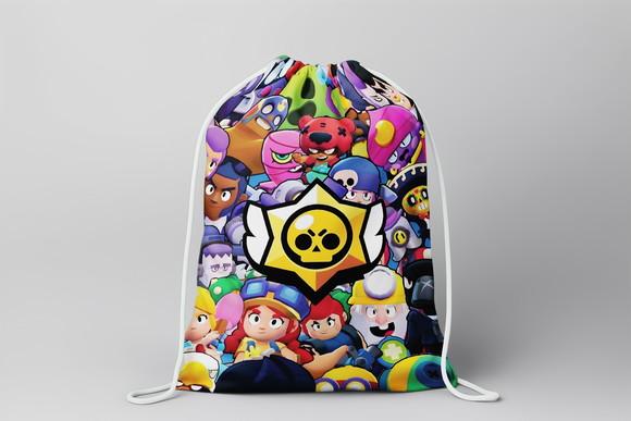 Mochilinha Personalizada Brawl Stars