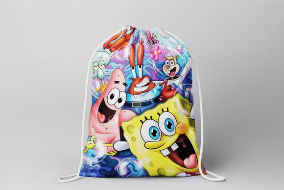 Mochilinha Personalizada Bob Esponja