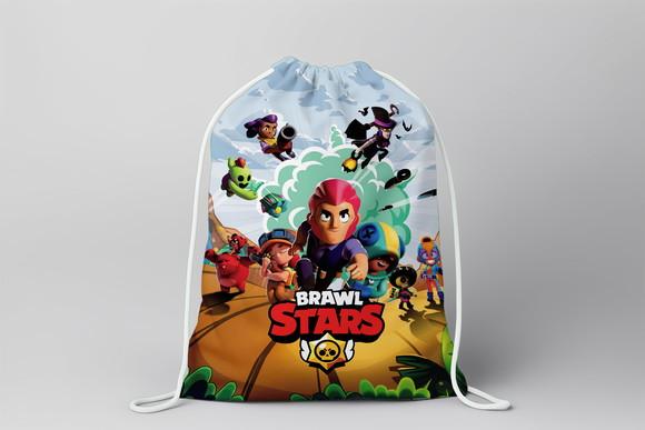 Mochilinha Personalizada Brawl Stars