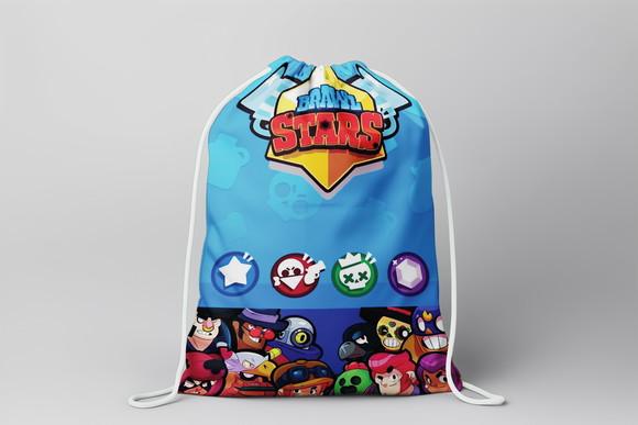 Mochilinha Personalizada Brawl Stars