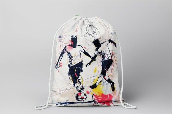 Mochilinha Personalizada Futebol
