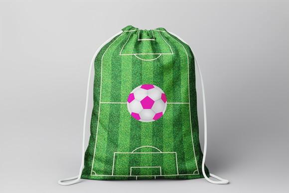 Mochilinha Personalizada Futebol