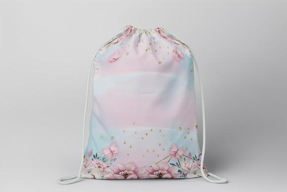 Mochilinha Personalizada Jardim Encantado