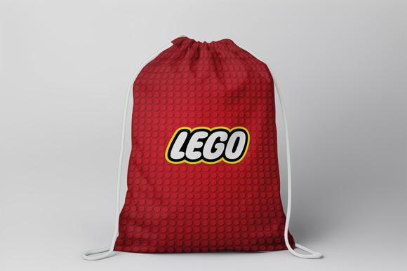 Mochilinha Personalizada Lego