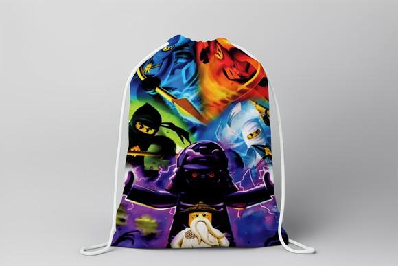Mochilinha Personalizada Ninjago