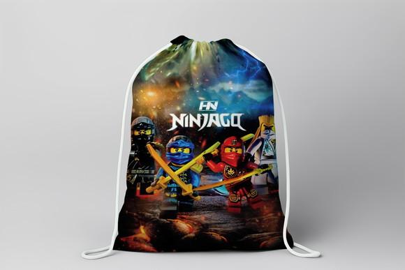 Mochilinha Personalizada Ninjago
