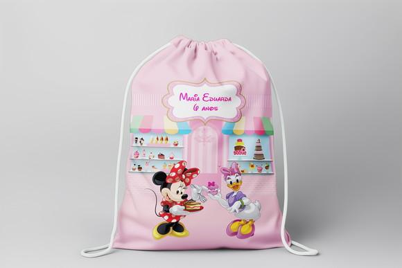 Mochilinha Personalizada Minnie