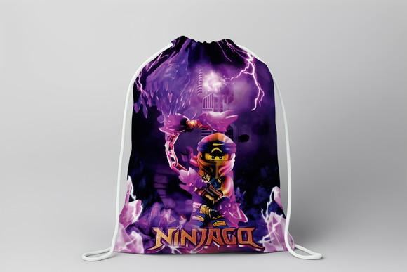 Mochilinha Personalizada Ninjago