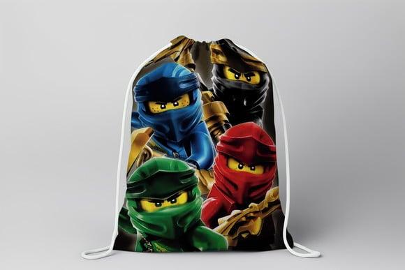 Mochilinha Personalizada Ninjago