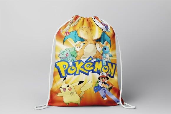 Mochilinha Personalizada Pokemon