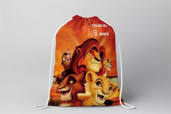 Mochilinha Personalizada Rei Leão