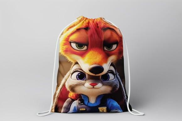 Mochilinha Personalizada Zootopia