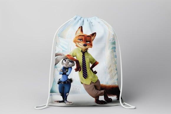 Mochilinha Personalizada Zootopia