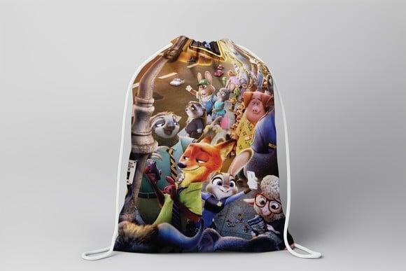 Mochilinha Personalizada Zootopia