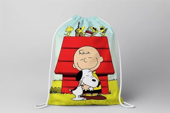 Mochilinha Snoopy e Charlie Brown