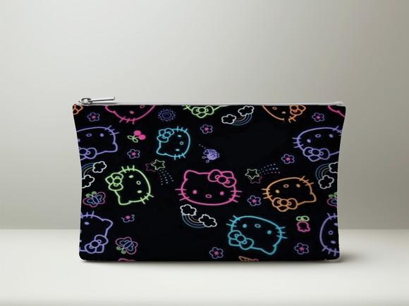 Necessaire Hello Kitty Neon Personalizada