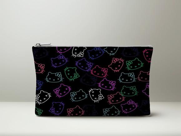 Necessaire Hello Kitty Neon Personalizada