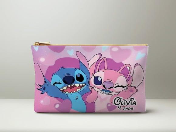Necessaire Lilo e Stitch Personalizada Slim