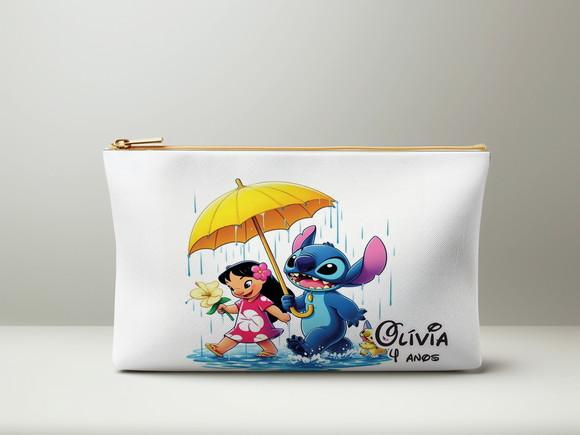 Necessaire Lilo e Stitch Personalizada Slim