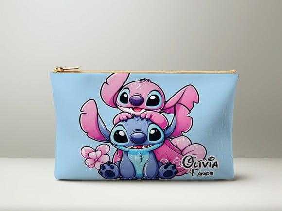 Necessaire Lilo e Stitch Personalizada Slim