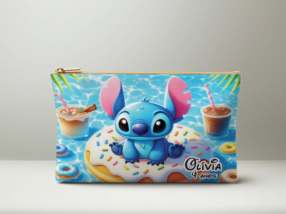 Necessaire Lilo e Stitch Personalizada Slim
