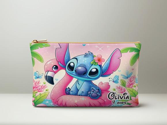 Necessaire Lilo e Stitch Personalizada Slim