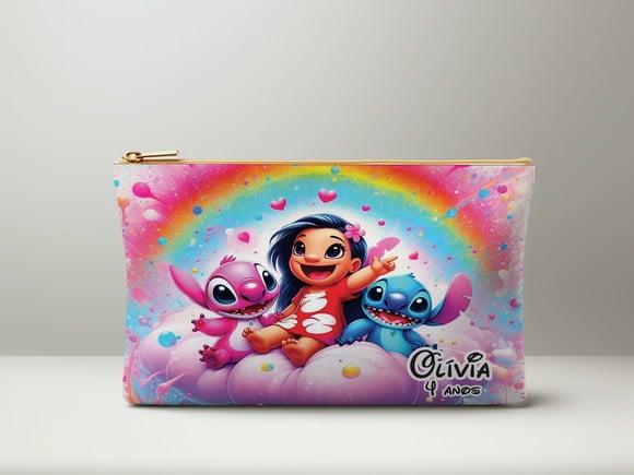 Necessaire Lilo e Stitch Personalizada Slim